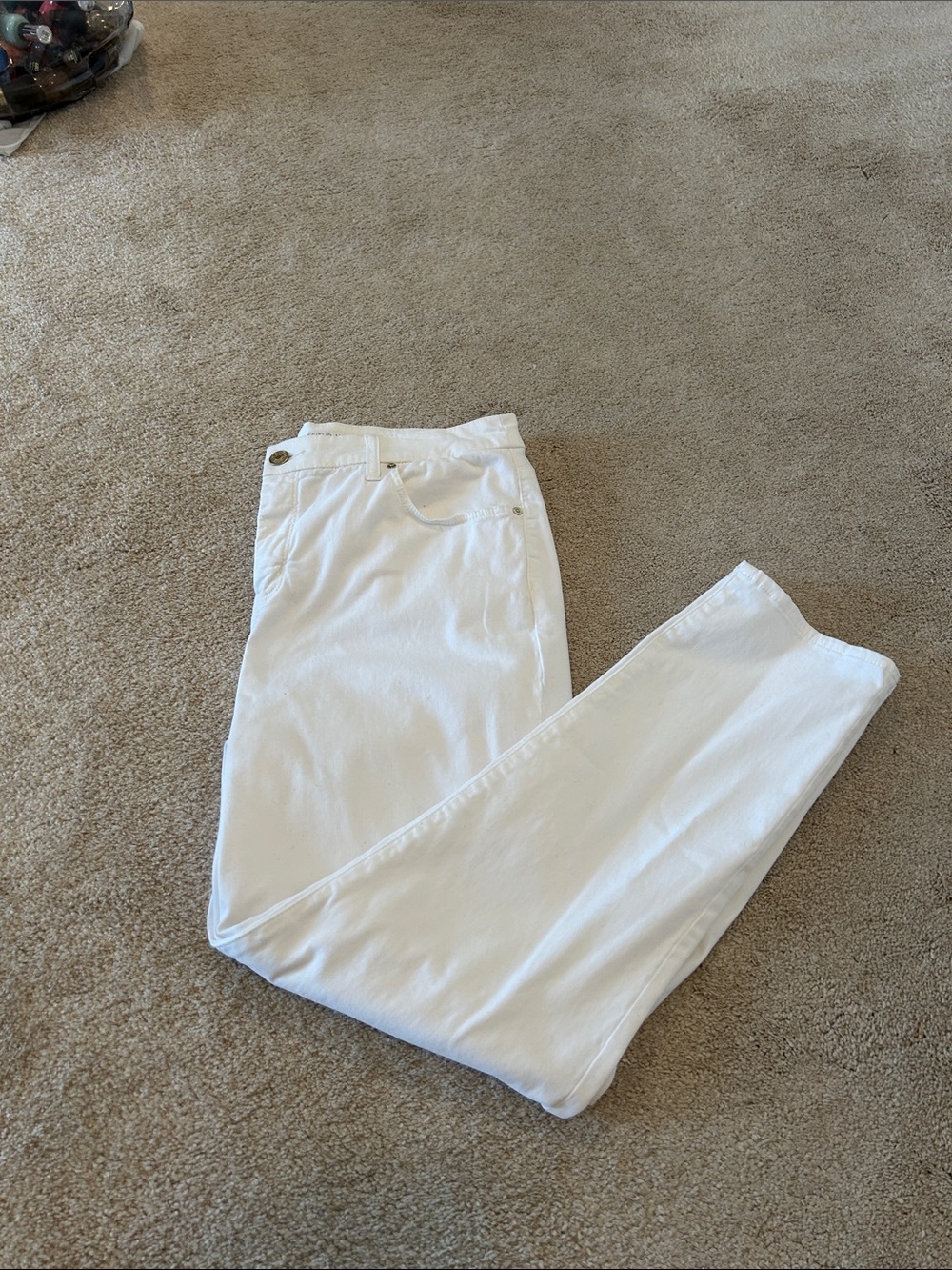 Chico's High-Rise White Women's Jeans